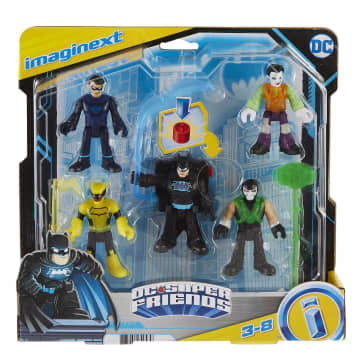Imaginext DC Super Friends Bat-Tech Multi-Pack 5 Figures With Accessories