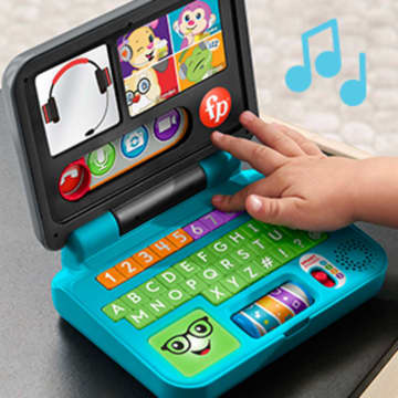 Fisher-Price Aprender e Brincar Brinquedo para Bebês Laptop De Aprendizagem