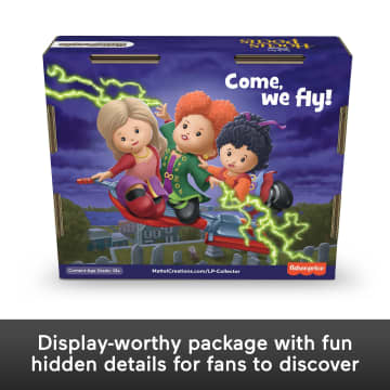 Little People Collector Disney Hocus Pocus Special Edition Figure Set, 3 Figurines - Imagen 6 de 6