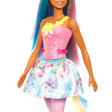 Barbie Fantasía Muñeca Unicornio Cuerno Rosa - Imagen 4 de 6