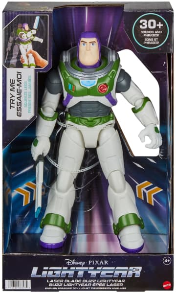 Disney Pixar Lightyear Laser Blade Buzz Lightyear Figure | Mattel