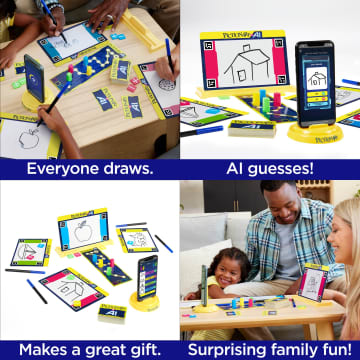 Pictionary Vs. AI Family Game For Kids And Adults And Game Night USing Artificial Intelligence