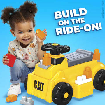MEGA Bloks Cat Build 'n Play Ride-On Building Set (10 Pieces)