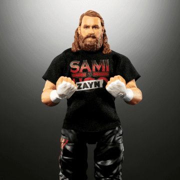 WWE Elite Sami Zayn Action Figure, 6-inch Collectible Superstar With Articulation & Accessories - Image 3 of 3