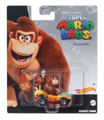 Hot Wheels Mario Kart Veículo de Brinquedo Filme Donkey Kong - Image 5 of 5