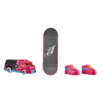 Hot Wheels Skate Veículo de Brinquedo Skateboard de Coleção ANIMAL ATTACK™ + HW RAPID RESPONSE™ com Diecast - Imagen 3 de 3
