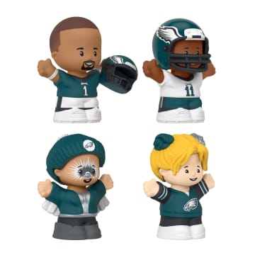 Little People Collector Philadelphia Eagles Special Edition Set For Adults & NFL Fans, 4 Figures