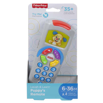 Fisher-Price Laugh & Learn Puppy's Remote Baby & Toddler Learning Toy With Music & Lights