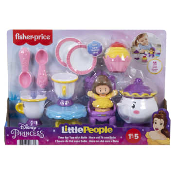 Little People Princesses Disney Coffret L’Heure du thé Avec Belle
