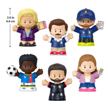Little People Collector Ted Lasso Special Edition Set For Adults & Fans, 6 Figures