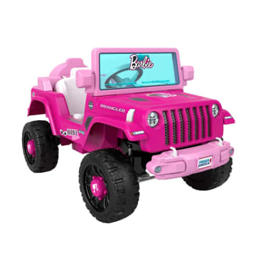 Fisher-Price Power Wheels Vehículo Montable Barbie Jeep® Wrangler 6V
