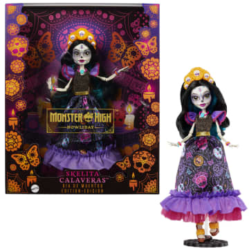 Monster High Howliday Dia De Muertos Skelita Calaveras Doll - Imagen 1 de 6