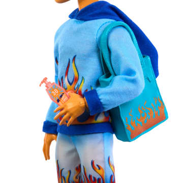 Monster High Scare-Adise Island Heath Burns Fashion Doll With Swim Trunks & Accessories - Image 3 of 6