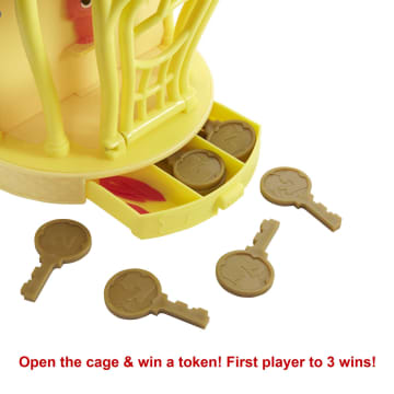Flyin FeaThers Kids Game With Toy Cat & Bird in Birdcage For 5 Year Olds & Up