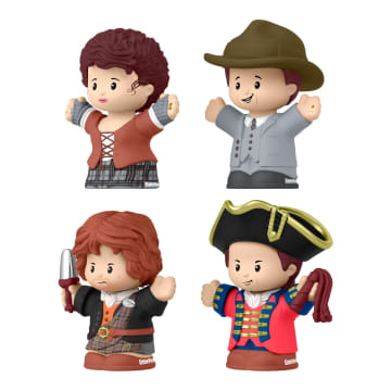 Little People Collector Outlander Special Edition Set For Adults & Fans, 4 Figures