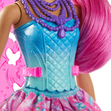 Barbie Dreamtopia Boneca Fada Cabelo Rosa