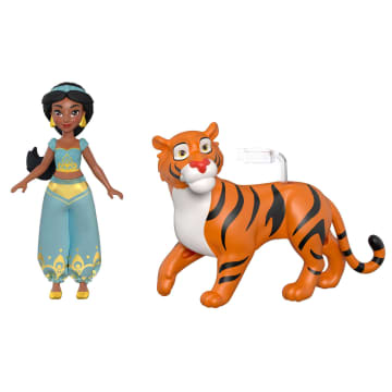 Disney Princess Toys, Princess Jasmine Small Doll & Rajah Figure