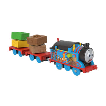 Thomas & Friends Wobble Cargo Thomas Motorized Toy Train For Preschool Kids - Imagen 1 de 6