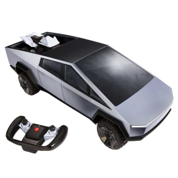 Hot Wheels®-Tesla Cybertruck télécommandé, 1/10, avec Cyberquad