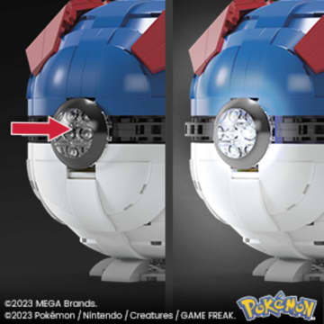 Mega  Pokémon  Coffret de Construction  Super Ball Jumbo, 299 Pces