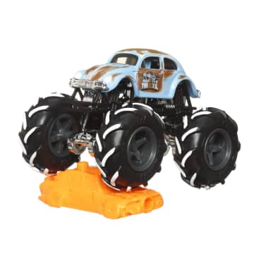 Hot Wheels Monster Trucks Veículo de Brinquedo Carro Surpresa Escala 1:64 - Image 3 of 6