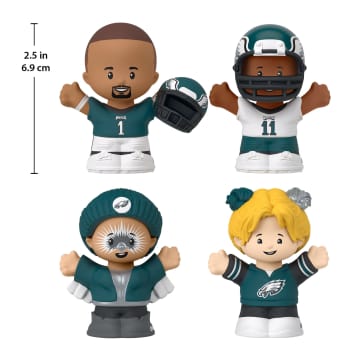 Little People Collector Philadelphia Eagles Special Edition Set For Adults & NFL Fans, 4 Figures