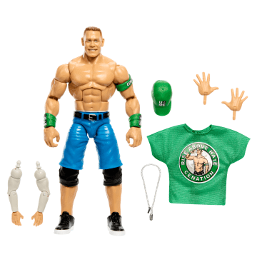 WWE Elite Action Figure Wrestlemania With Build-A-Figure - Image 1 of 6