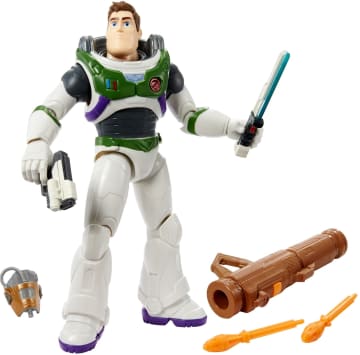 Disney And Pixar Lightyear Toys, Buzz Lightyear Figure, Fully Equipped