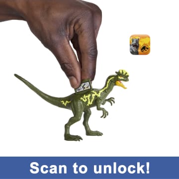 Jurassic Park Dr. Ian Malcolm Glider Figure Escape Pack & 2 Dinosaurs - Imagem 2 de 6