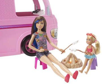 Barbie It Takes Two Camping Playset with Tent, 2 Barbie Dolls & Accessories  
