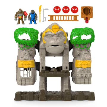 Imaginext Mundo Aventura Conjunto de Brinquedo Fortaleza Gorila