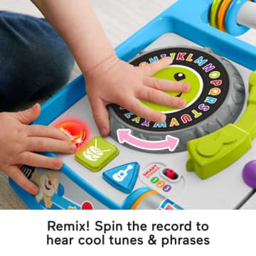 Fisher-Price Laugh & Learn Remix Record Player Electronic Learning Toy For Infants & Toddlers