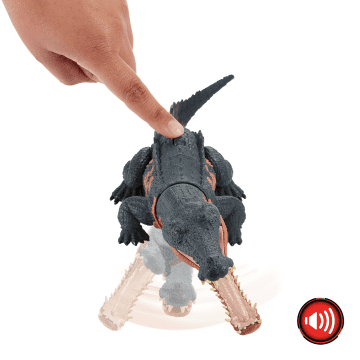 Jurassic World-Gryposuchus Rugissement Féroce-Figurine Articulée - Image 3 of 6