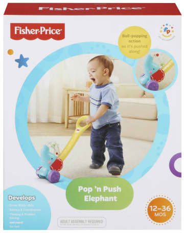 Fisher-Price Brinquedo para Bebês Elefante Bolinhas Divertidas - Imagem 2 de 2
