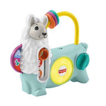 Fisher-Price Linkimals Baby Learning Toy With Lights And Music, 123 Activity Llama - French Version