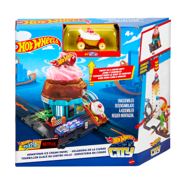 Hot Wheels City Pista de Brinquedo Sorveteria