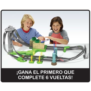 Hot Wheels Mario Kart Pista de Juguete De Circuito Largo