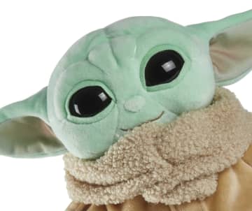 Star Wars Plush Toy, Grogu Soft Doll From the Mandalorian,  8-In Figure