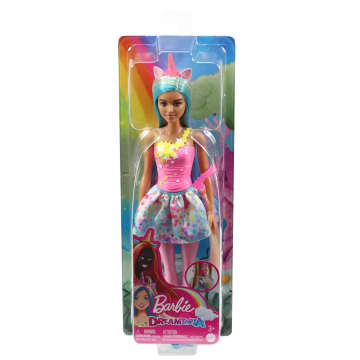 Barbie Fantasia Boneca Unicórnio Chifre Rosa - Imagen 6 de 6