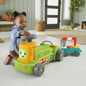 Fisher-Price Juguete para Bebés Tractor de Aprendizaje 4 en 1