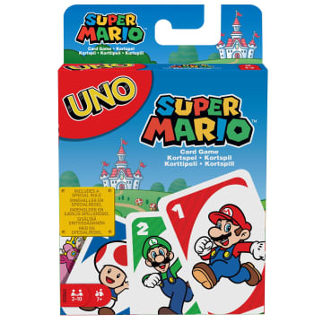 UNO Card Game Super Mario theme For 2-10 Players Ages 7Y+
