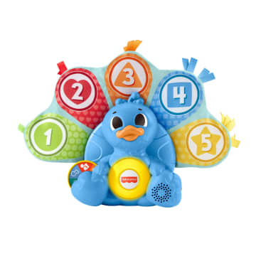 Fisher-Price Linkimals Counting & Colors Peacock Interactive Learning Toy For Infants & Toddlers