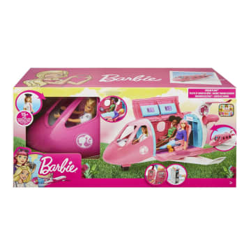 Barbie Conjunto de Brinquedo Jatinho de Aventuras com Boneca