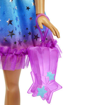 Barbie Poupée Grand Format 71,12 Cm, Brunette, Robe Arc-en-Ciel - Imagen 4 de 6