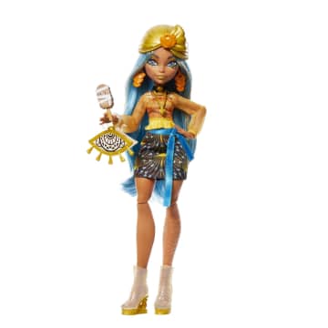 Monster High Muñeca Skulltimates Destellos de Horror Cleo - Image 4 of 6