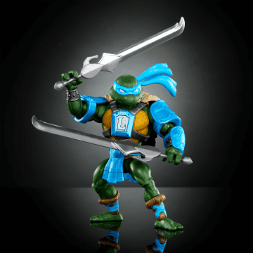 Masters Of The Universe Origins Turtles Of Grayskull Leonardo Action Figure Toy - Image 2 of 6