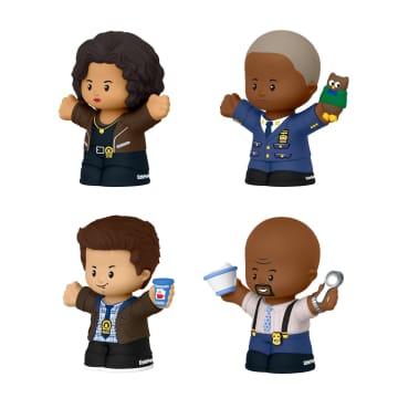 Little People Collector Brooklyn Nine-Nine Special Edition Figure Set, 4 Characters