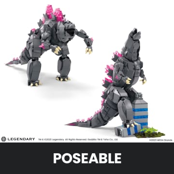 MEGA Godzilla X Kong: The New Empire Building Toy Kit (543 Pieces) For Collectors