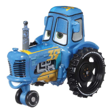 Cars de Disney y Pixar Diecast Vehículo de Juguete Tractor de Carreras