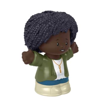 Fisher-Price Little People Figura de Brinquedo Mãe Cabelo Cacheado - Imagem 4 de 5